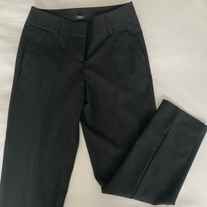 Dark grey LOFT Julie dress pants